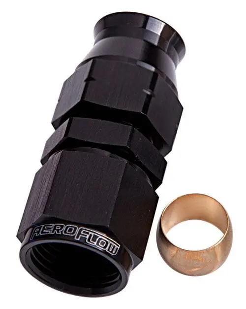 3/4" Tube To -12An Female Adapter Fitting – Af109-12Blk 1