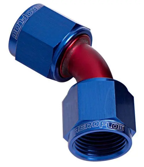 45-Degree Swivel Female An-12 Coupler For Flexible Hose Routing 1