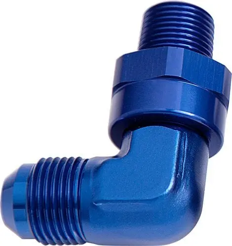 An-To-Npt Swivel Adapter – 90°, 3/8" Npt To -8An, Af922-08-06 1