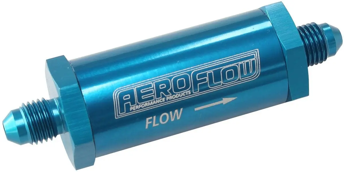 Inline Fuel And Oil Filter – -4An Threaded Mount 1
