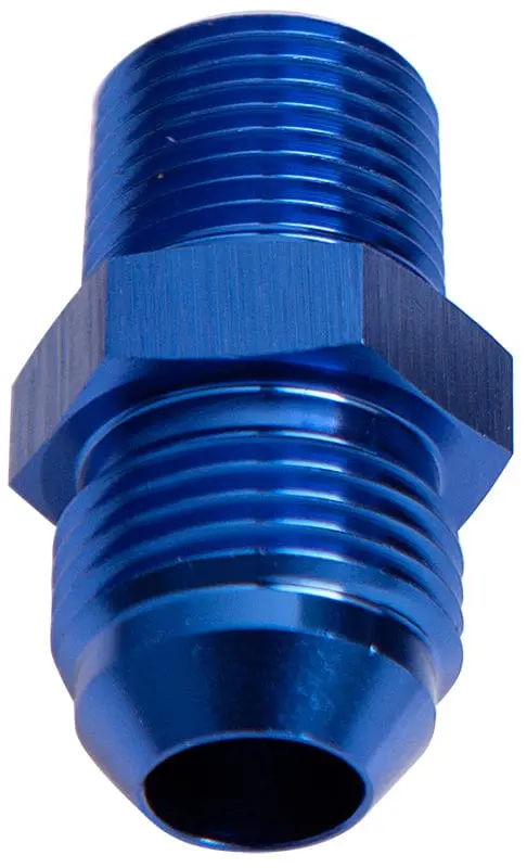 3/8" Npt To -4An Straight Male Flare Adapter – Precision-Machined Aluminum Fitting (Af816-04-06) 1