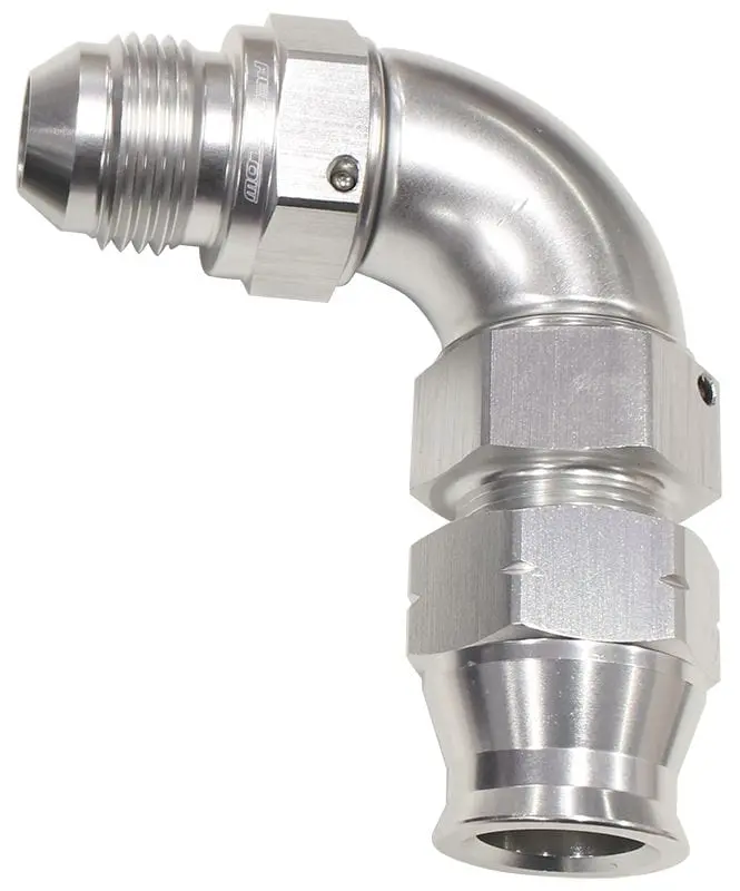An-6 To 3/8" Tube 90° Adapter Fitting – Stainless Steel Fluid Transfer Connector 1