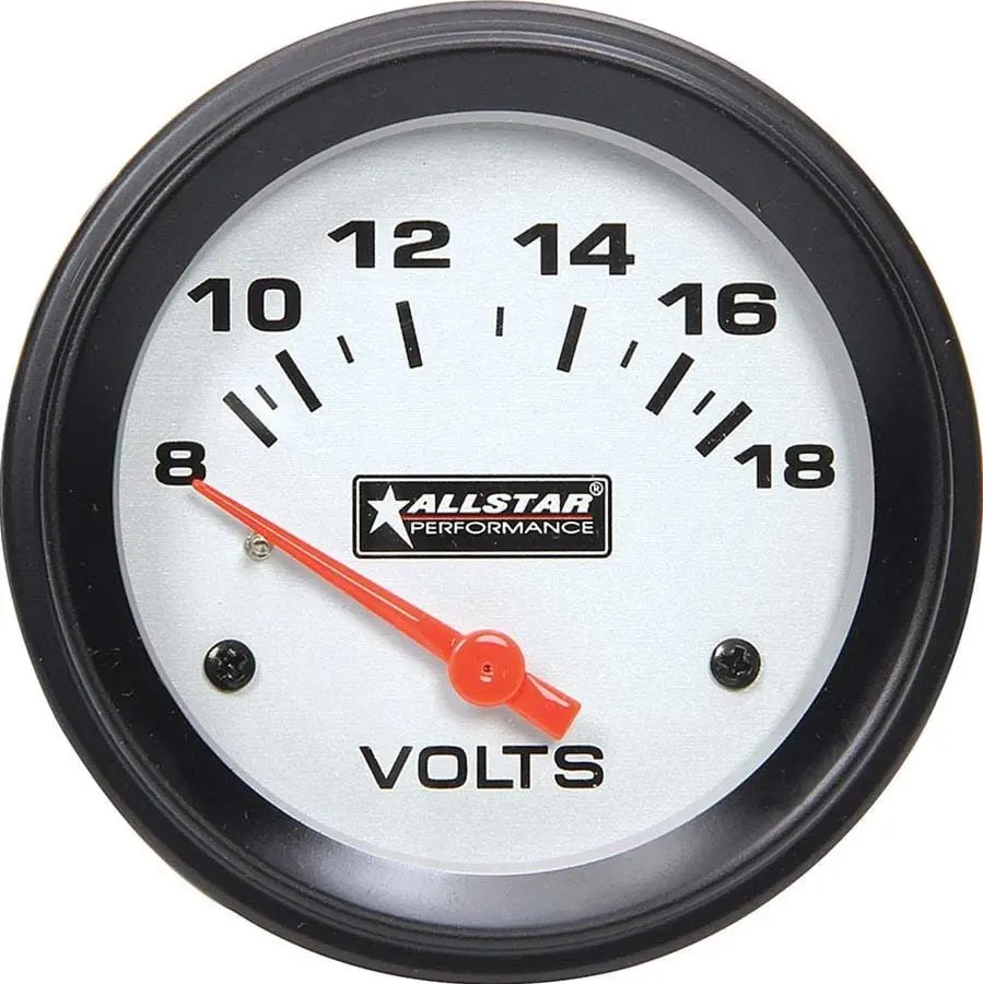 Allstar Performance All80099 Race-Grade Analog Gauges – Fuel Pressure, Oil Pressure & Voltage Combo 1