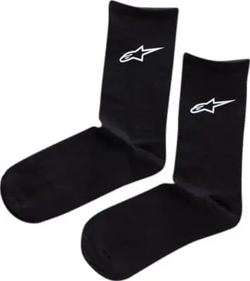 Alpinestars Mx Casual Riding Socks – Lightweight Breathable Design, Size M (1230-94900-10-M) 1