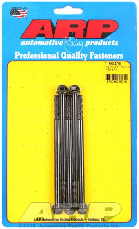 Arp High-Strength Bolts – Chrome-Moly Steel, Kit 650-4750 1