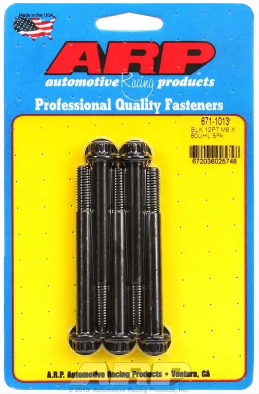Arp 671-1013 Chromoly Steel Bolts – High-Tensile Fasteners For Engine Builds 1