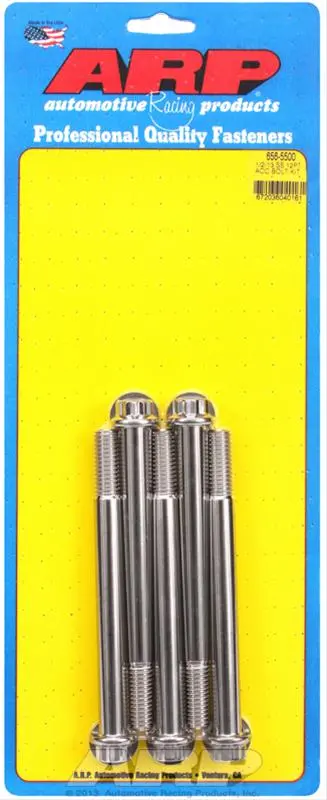 Arp Stainless Steel Socket Head Bolts – 656-5500 1