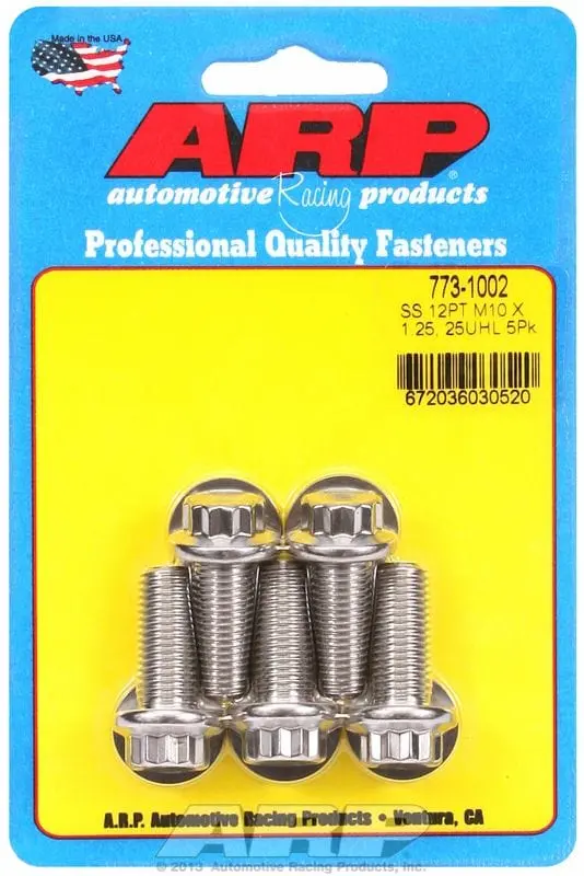 Stainless Steel 12-Point Bolt Kit – Ar773-1002 (5-Pack) 1