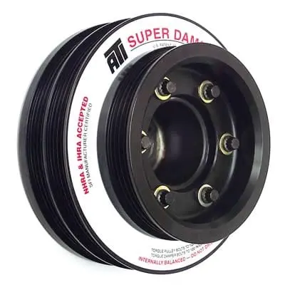 Ati 918598 Super Damper Harmonic Balancer – Standard Diameter, Engine Vibration Control 1