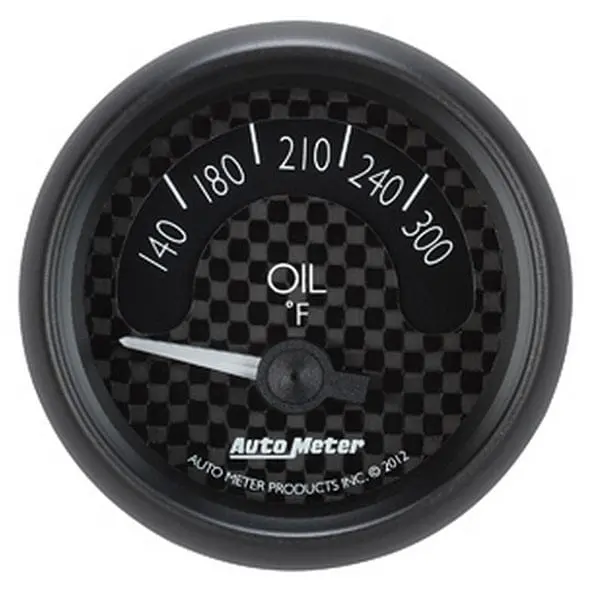 Gt Series Analog Oil Temperature Gauge With Autometer Precision 1