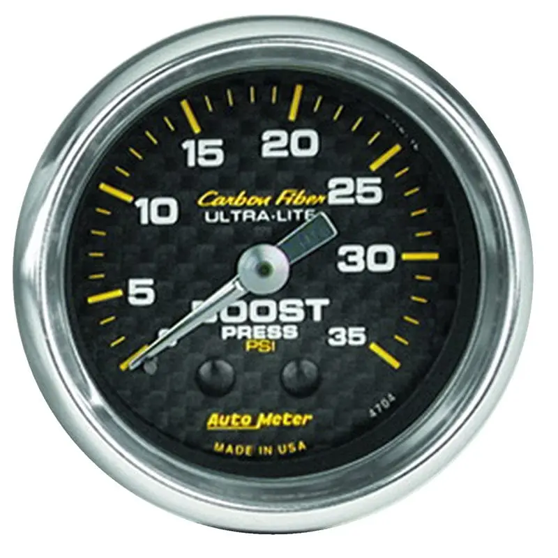 Autometer Au4704 Carbon Fiber Boost Gauge 1