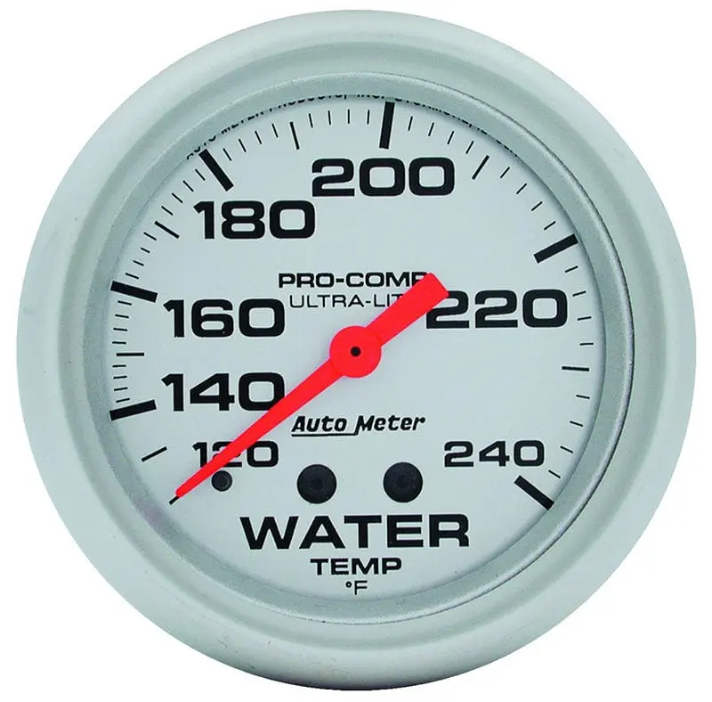Ultra-Lite Analog Water Temperature Gauge – 2-1/16 Inch Dial 1