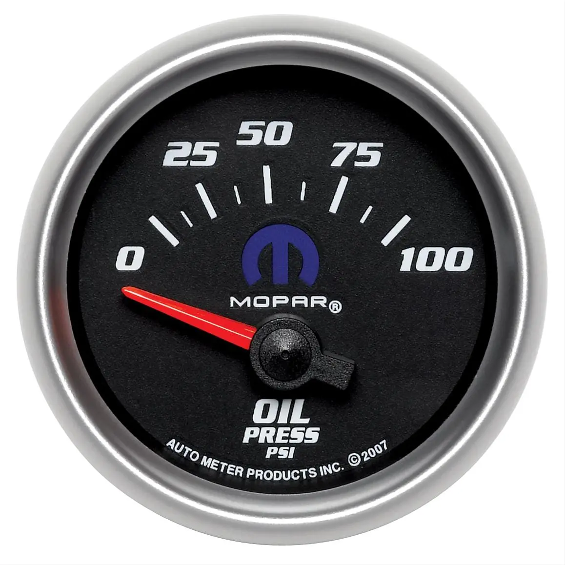 Autometer Mopar Series Analog Gauge Set – 2-1/16", Black Face 2
