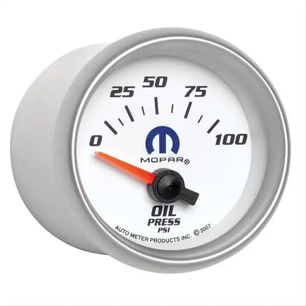 Autometer Mopar-Series Analog Gauge Set – 2-1/16" Dial, Model 880029 1