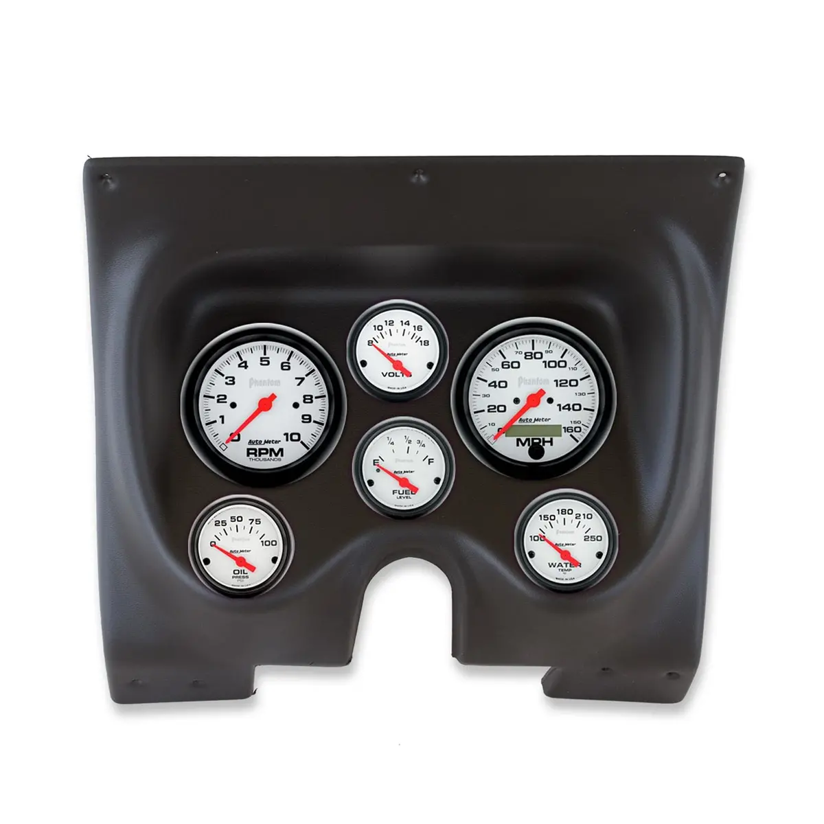 Autometer Phantom Series Digital Instrument Cluster Kit - Model 2130-09 1