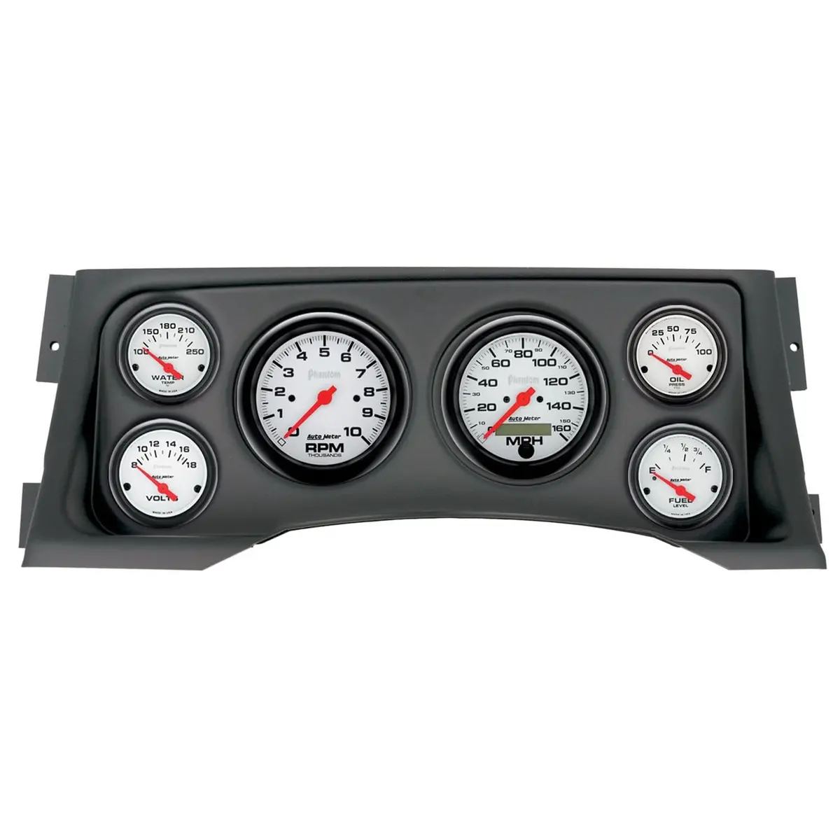 Autometer Phantom Digital Instrument Cluster – 2928-09 1