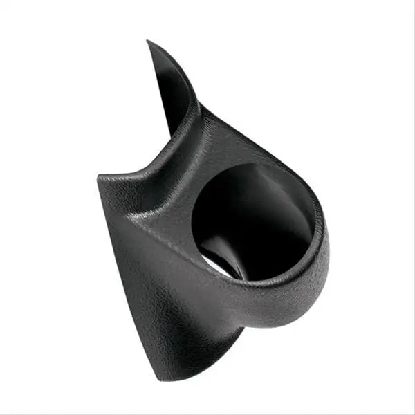 Autometer 20191 Pillar Mount Gauge Pod – Single-Gauge, Black Abs Housing, Universal Fit 1