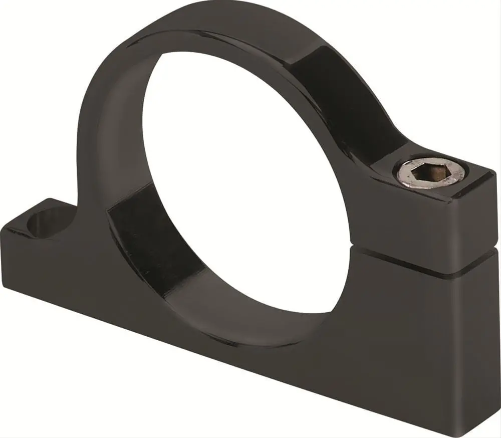Billet Specialties Fuel Filter Mounting Bracket – Cnc-Machined Black Anodized Aluminum (Blk42520) 1