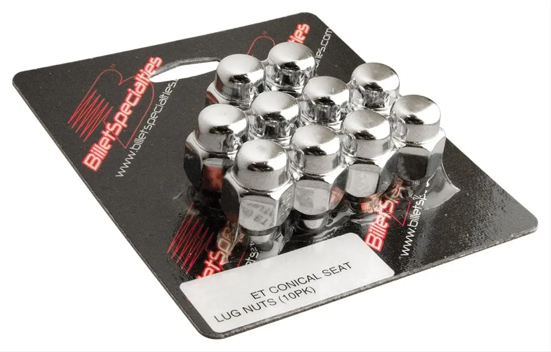 Billet Specialties Chrome-Look Lug Nuts – 1/2"-20 Thread 1