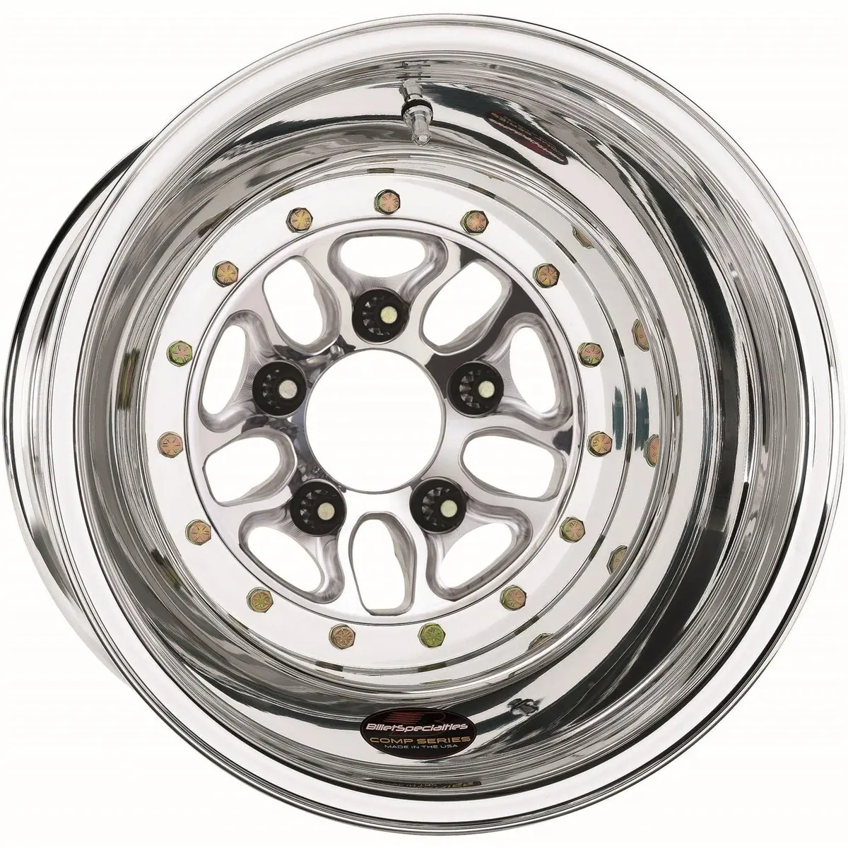 Billet Specialties Csb Series Wheel – 17X7.5 Inch, 5X4.5 Bolt Pattern, Gloss Black, Part Csb075146545 1