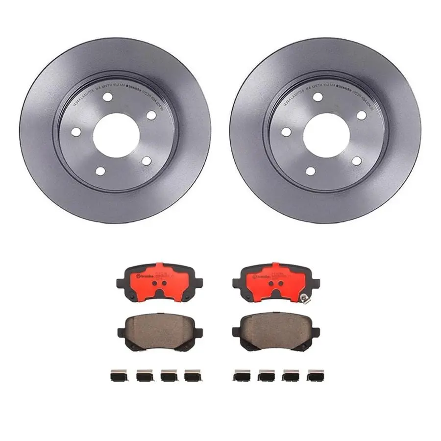 Brembo Kt Series Brake Kit – Front Disc Pads & Rotors, Part Kt00792 1