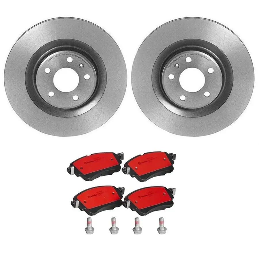 Brembo Kt00978 Premium Disc Brake Pad & Rotor Kit – Front Or Rear Fitment 1