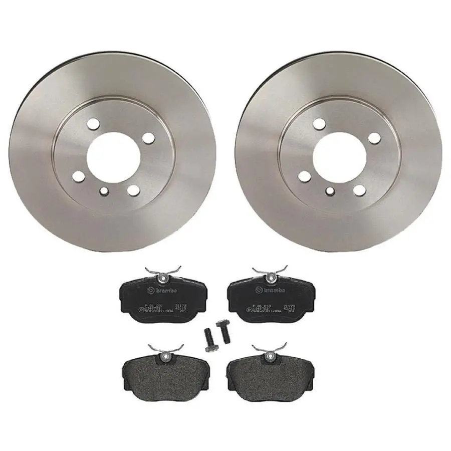 Brembo Kt04455 Front Brake Pad And Rotor Kit 1