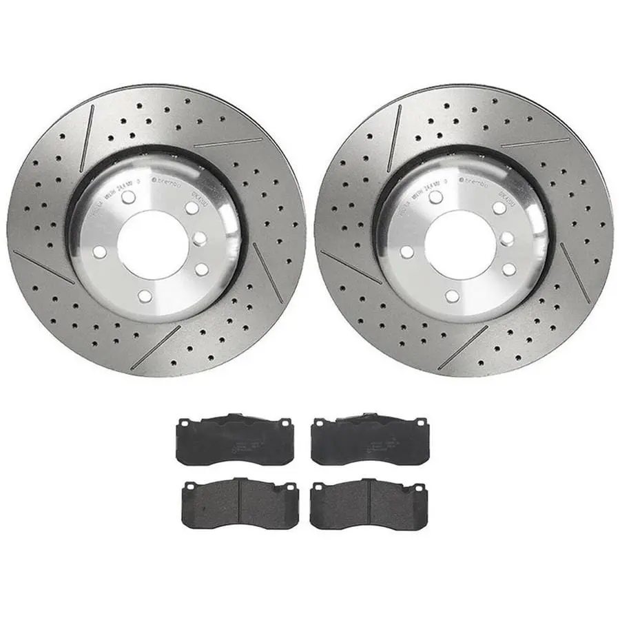 Brembo Kt04486 Brake Pad And Rotor Combo – Premium Disc Brake Upgrade 1