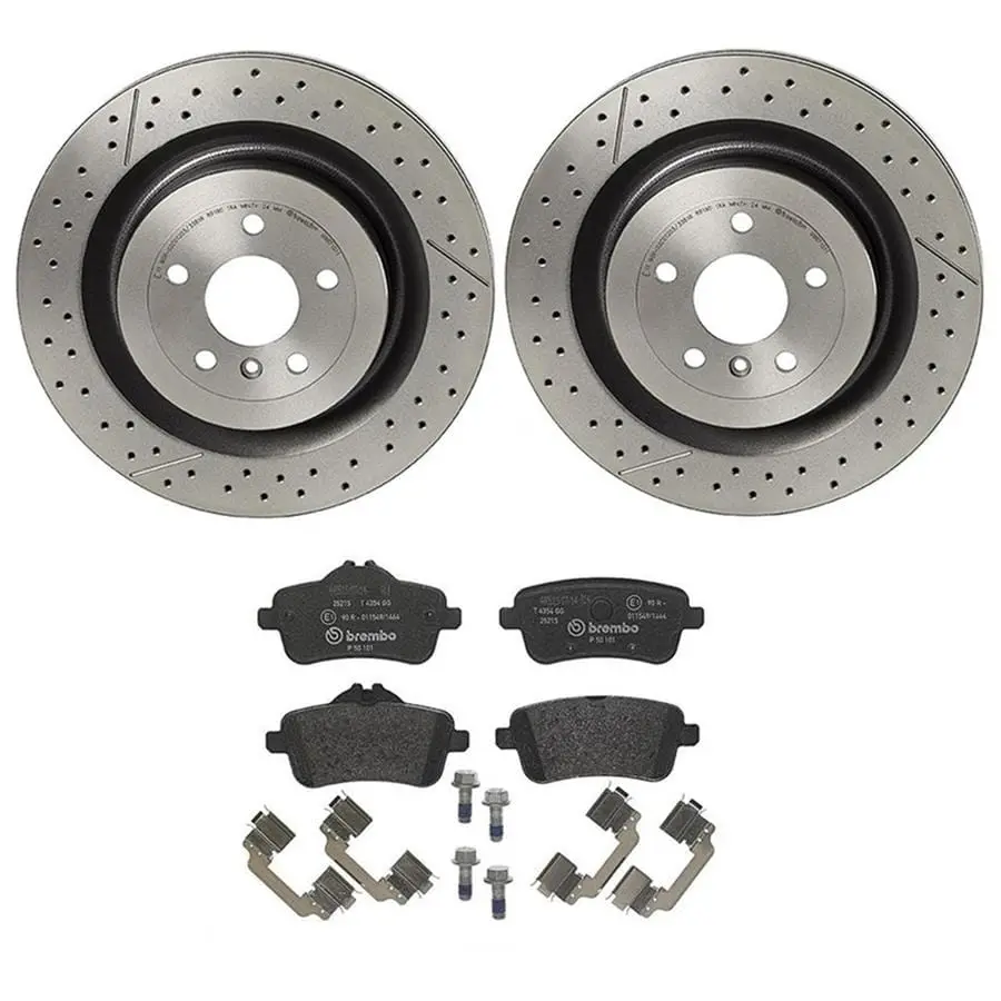 Brembo Front Brake Pad & Rotor Kit – Kt04496 1