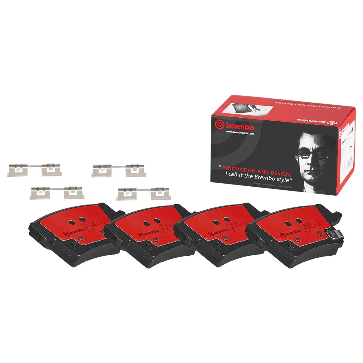 Brembo P11040N Nao Ceramic Brake Pads – Quiet, Low-Dust Stopping Power 1