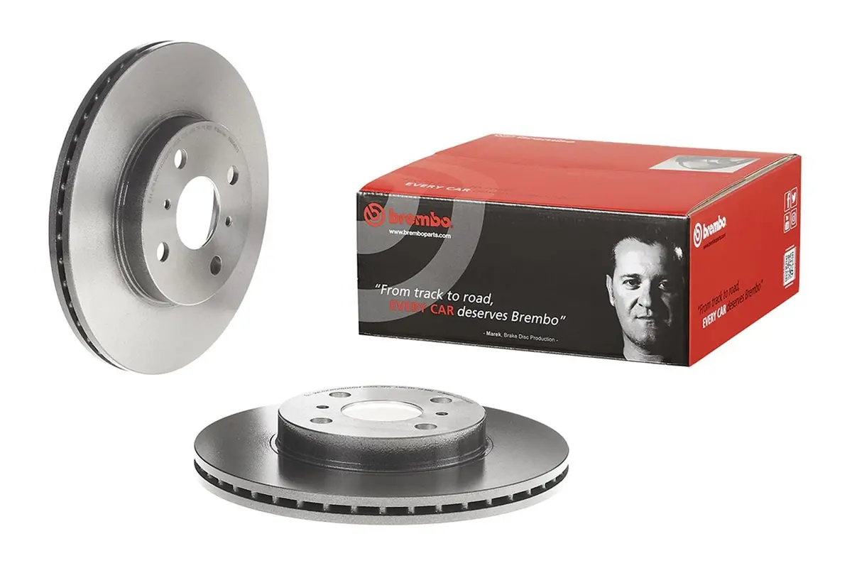 Brembo Uv-Coated Premium Brake Rotors – Corrosion-Resistant Finish, Part 09.8545.11 1