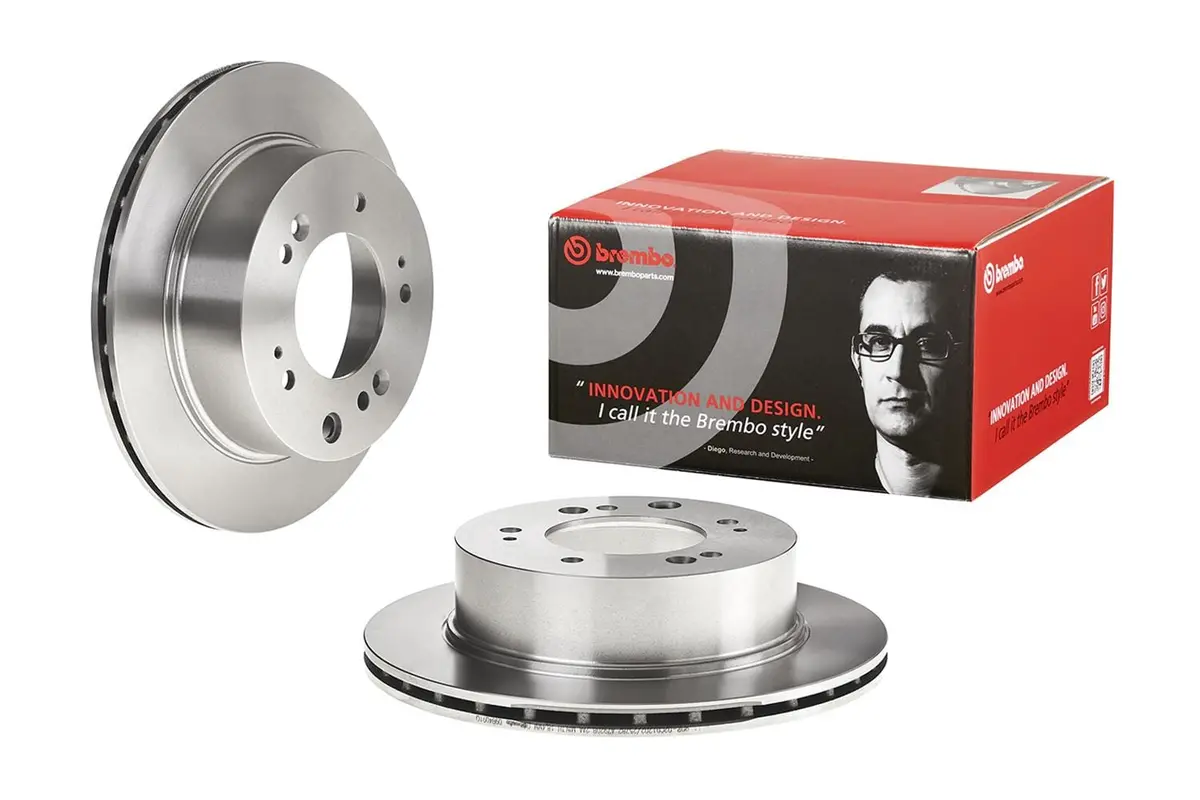 Brembo 09B40910 Uv-Coated Premium Brake Rotors 1