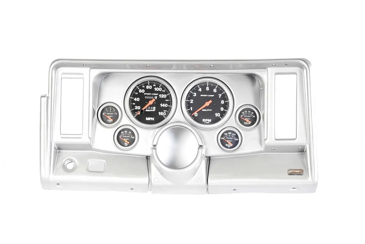 Classic Thunder Road Custom Instrument Panel With Autometer Gauges 1