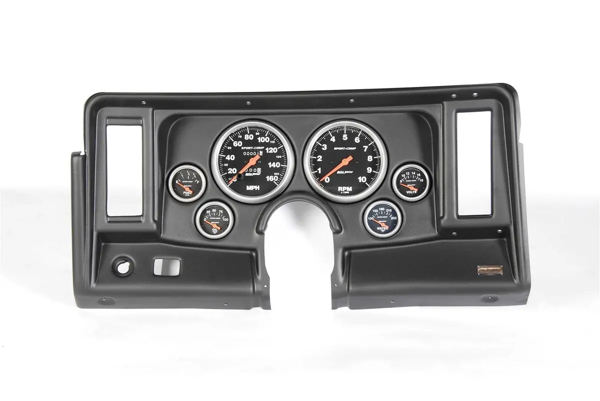 Classic Thunder Road Custom Dash Panel – Integrated Autometer Gauges, 107670613 2