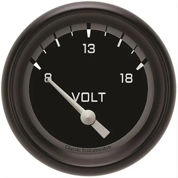 Classic Instruments Ax230Gbpf Auto Cross Gray Series Gauges – 2-1/16" Diameter, Led Backlit 1