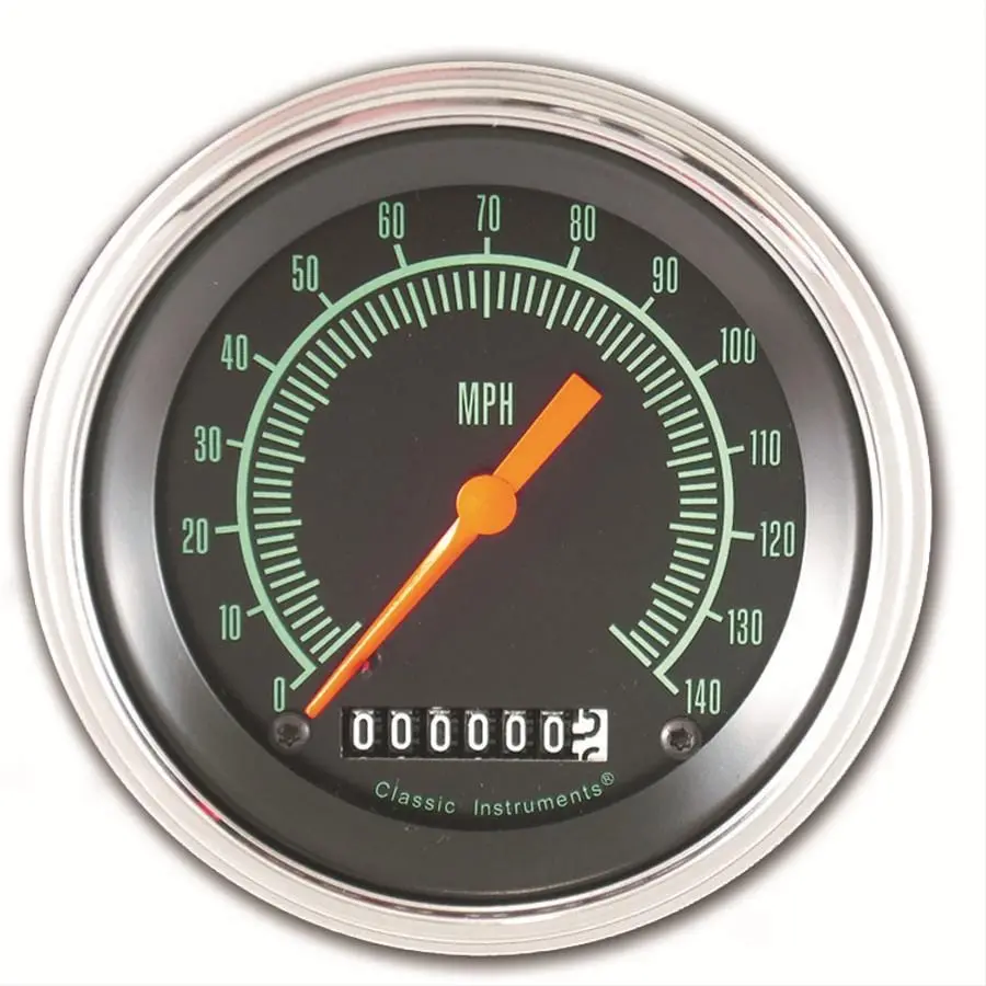 Classic Instruments Gs55Slf G-Stock Speedometer – Direct-Fit Analog Display 1