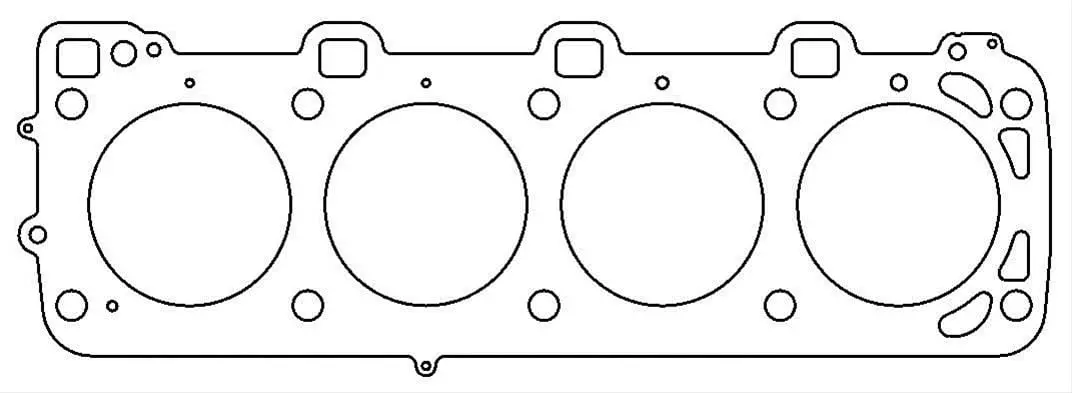 Cometic C5781-040 Mls Head Gasket – Multi-Layer Steel, 0.060" Compressed Thickness 1