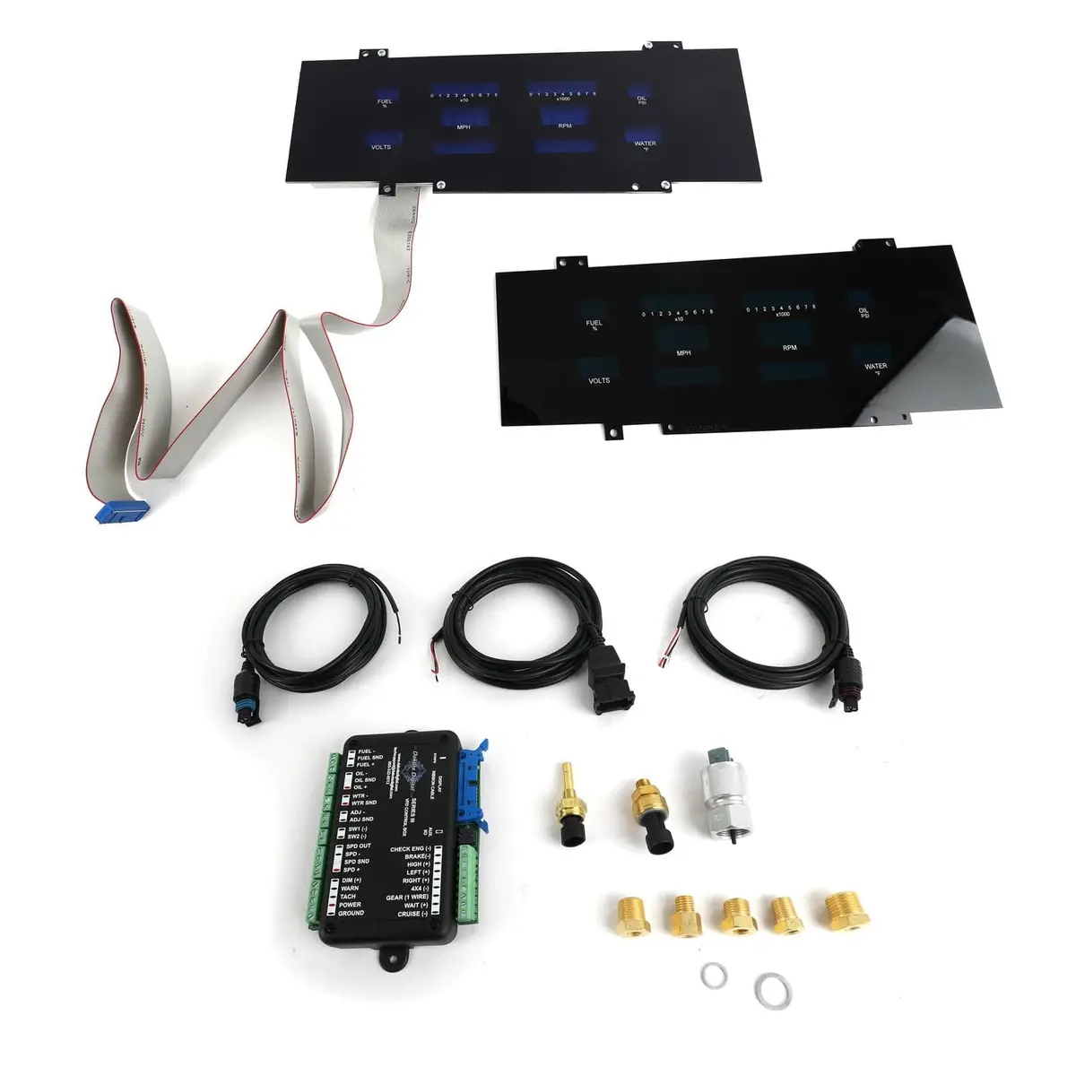 Dakota Digital Vfd3-78O-Cut-Z Direct-Fit Dash Gauge Kit 1