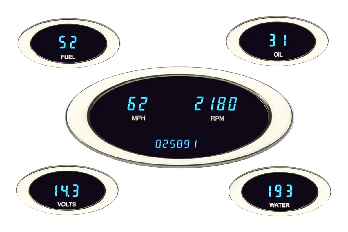 Dakota Digital Ion-50-1-C-B Ion Series Digital Gauge Kit – Bluetooth-Enabled Display System 1