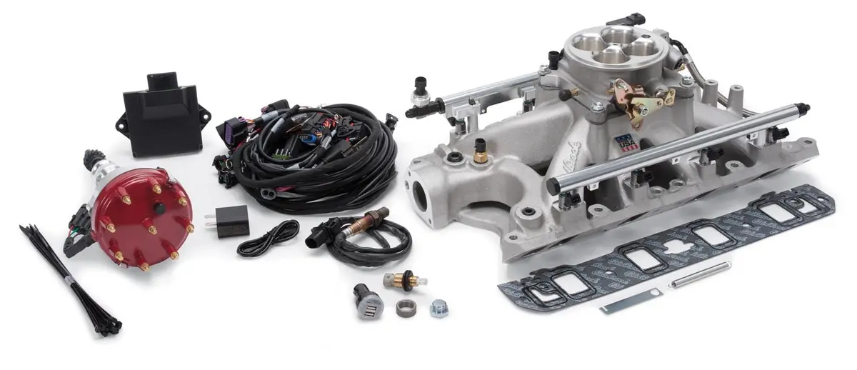 Edelbrock 35940 Pro-Flo 4 Efi System – Self-Tuning Electronic Fuel Injection 1
