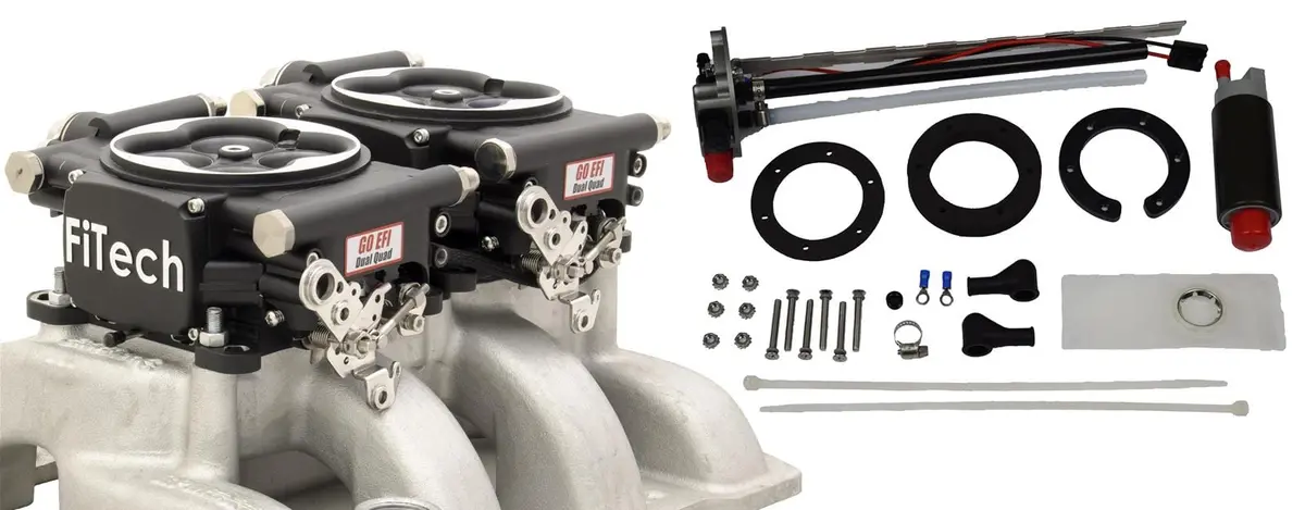 Fitech Meanstreet Efi System – 800 Hp Self-Tuning Fuel Injection With Go Fuel In-Tank Module (Model 36262) 1