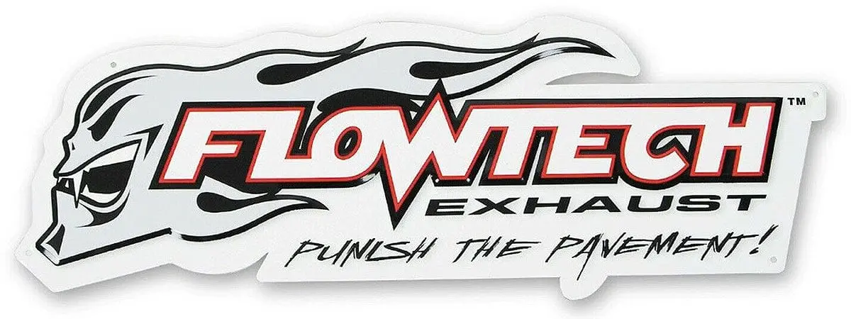 Flowtech Logo Metal Wall Sign – Ho-Fl10000Flt 1
