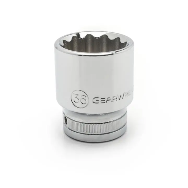 Gearwrench 12-Point Deep Socket – Durable Chrome-Vanadium Steel 1