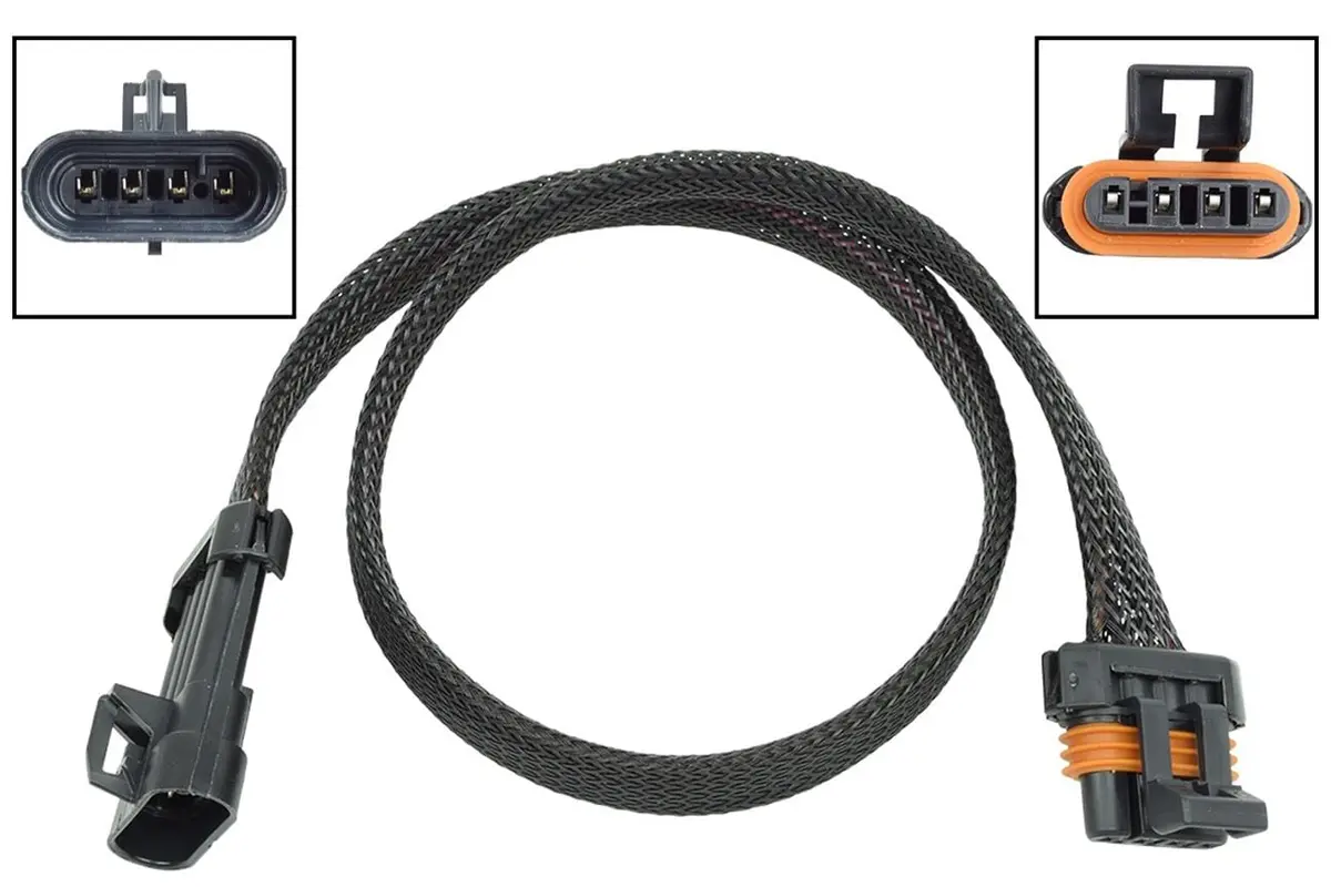 Ict Billet Oxygen Sensor Extension Harness – 30" Dual-Wire 1