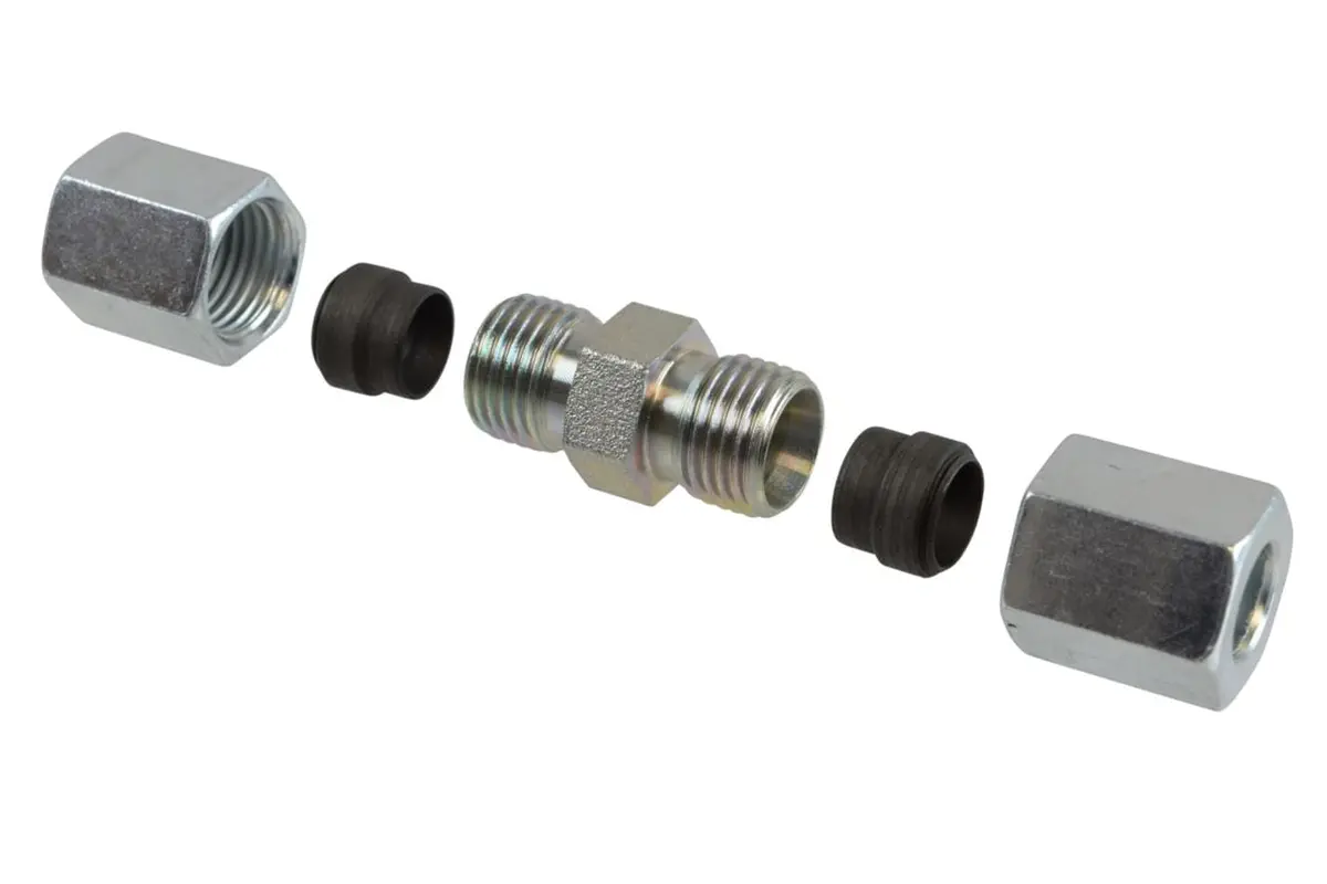 Ict Billet 551856 Power Steering Hose Fitting Kit 1