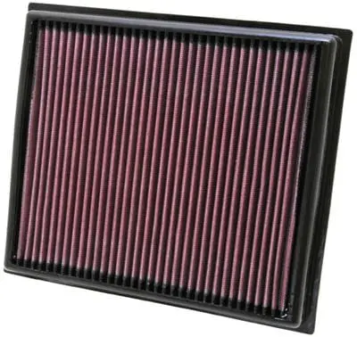 K&N Performance Air Filter – Lifetime Washable Design For Improved Airflow (33-2453) 1