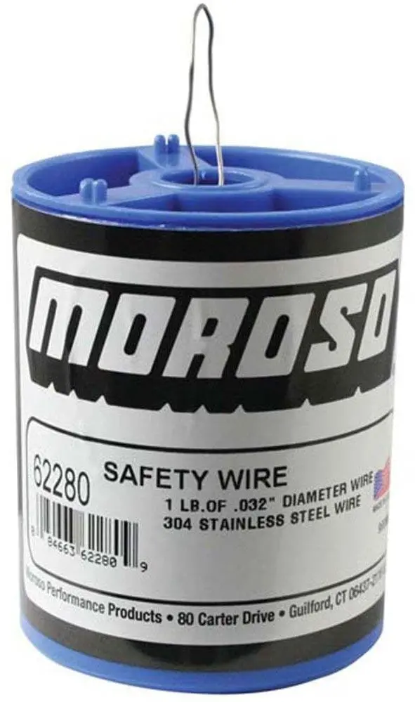 Safety Wire Kit – Mo62280 Stainless Steel, .032" Diameter 1