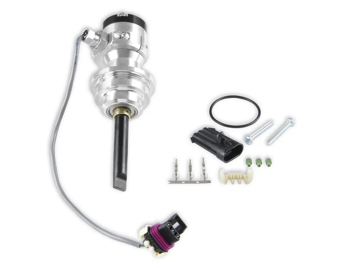 Msd Pro-Billet Distributor With Integrated Cam Sync Sensor And Plug Kit 1