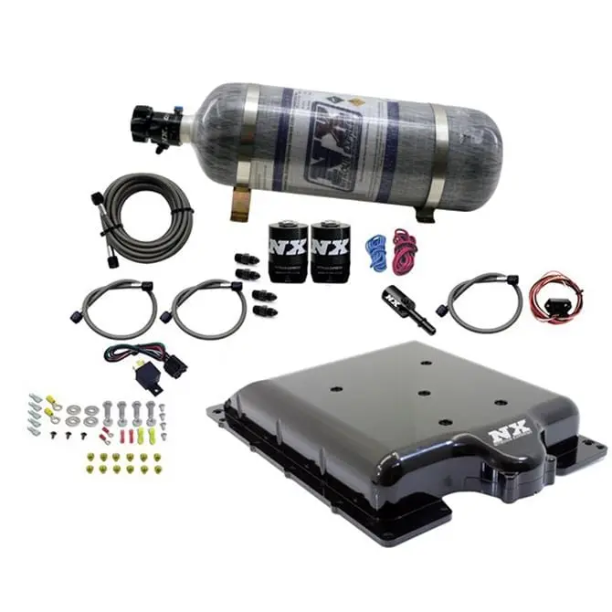 Nitrous Express 20972-12 Hellcat Billet Supercharger Lid Nitrous System 1