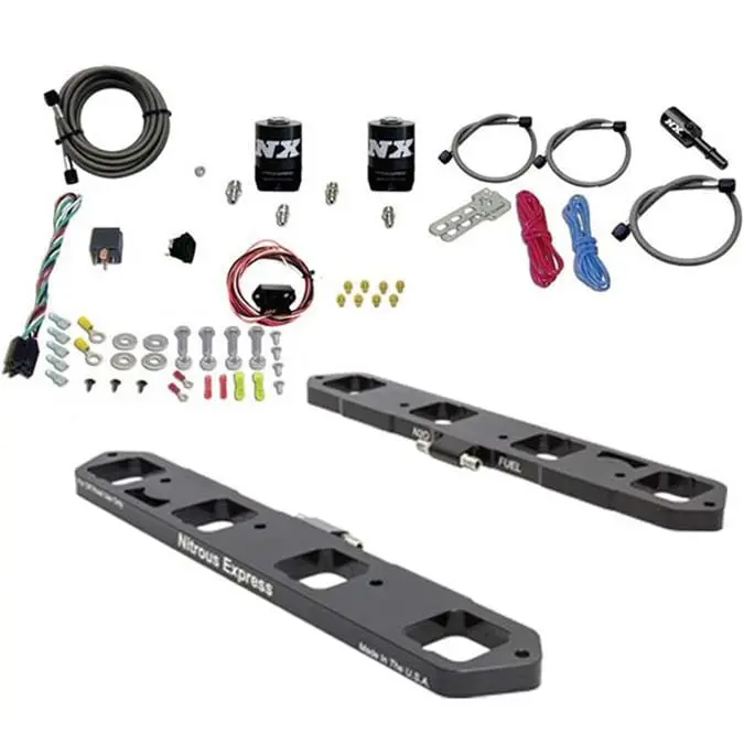 Nitrous Express Hemi Plate Nitrous System Conversion Kit – Compatible With Modern Hemi Engines (20958-00) 1